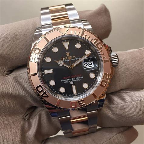 rolex rose gold steel|rose gold rolex 40mm.